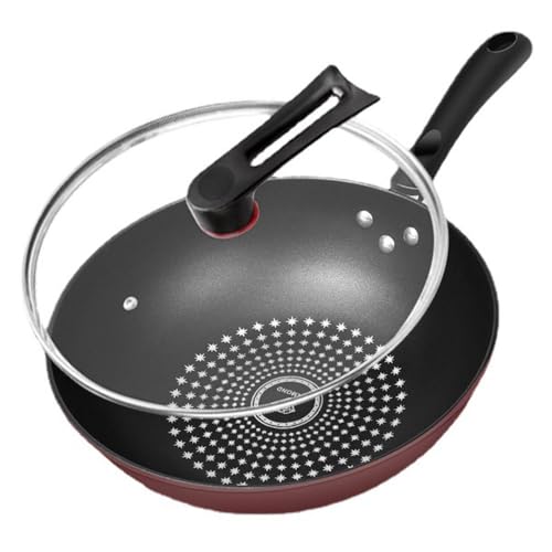 Wok antiadherente de hierro fundido 12.6 pulg miniatura 1