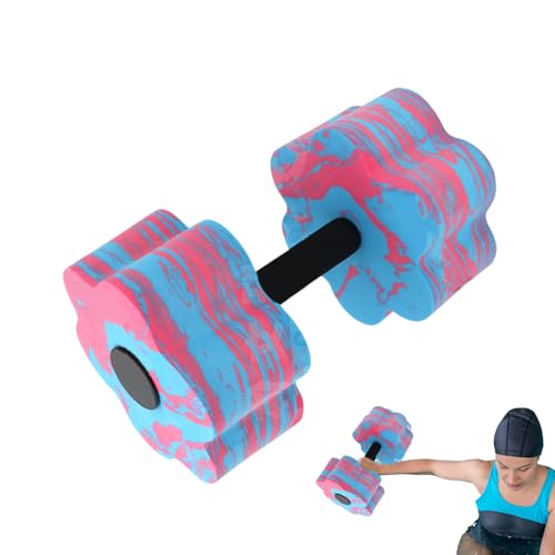 Baras de fitness para agua, pesas de agua | Dumbbells de piscina | Herramienta de ejercicio portátil, entrenamientos reutilizables para hombres, mujeres
