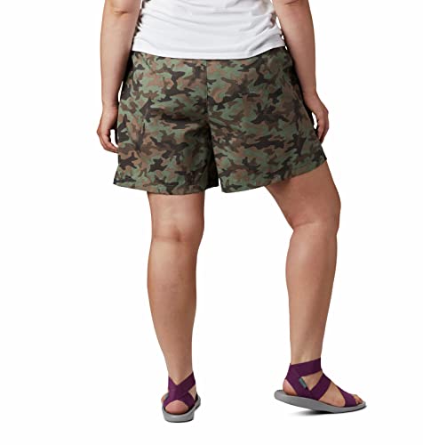 Columbia Women's Sandy River Ii Printed Short, Breathable, Sun Protection Shorts, -Cypress Camo Print, Large X 5 #TOP6