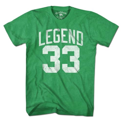 Legend 33 Alter Ego T-Shirt Unisex Vintage Boston Basketball Tee Soft Cotton Blend Perfect for Fans Green