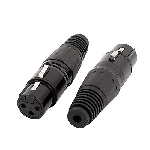 Aexit Conectores XLR Hembra de Audio y Video 2 Pzs miniatura 1