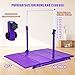 MARFULA Gymnastic Bar with Mat for Kids Gymnastic Kip Bar with Mat Horizontal Bar Purple Bar Gymnastic Training Equipment for Kids 3-15 Years Home and Club Use