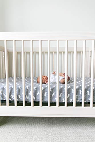 Premium Fitted Knit Crib Sheet/Toddler Sheet Scout By Copper Pearl #TOP3