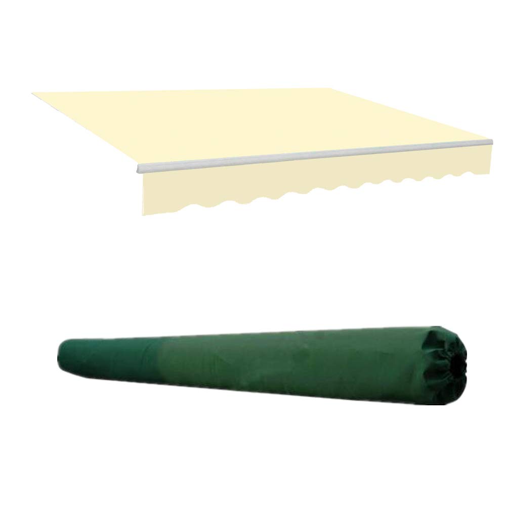 Green Bay 2.5 x 2m Cream Replacement Awning Fabric With Rain Cover — image 1
