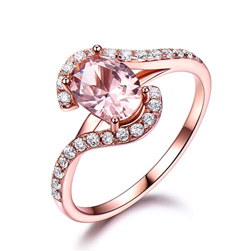 Bague morganite argent pour sublimer vos tenues quotidiennes