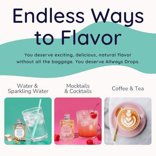 Image of Allways Drops Mojito Water Enhancer | Sugar Free | 50 Servings