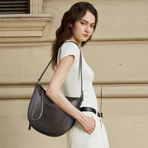 BOSTANTEN Shoulder Bag for Women Trendy Crossbody Purses Vegan Leather Handbag With Adjustable Strap2