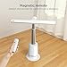 Shark TurboBlade Fan—Ultra-customizable bladeless tower fan, pivots, twists, oscillates 180°, circulates and propels air, 10 noise levels + 10 speeds, easy to clean, dove, TF202SWH