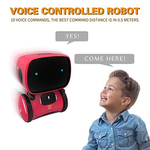 image for 98K Kids Robot Toys for Girls and Boys, Voice Control and Touch Sensor