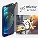 Ailun Privacy Screen Protector for iPhone 12 Pro Max 2020 [6.7 Inch] 2Pack Anti Spy Private Case Friendly Tempered Glass [2 Pack]