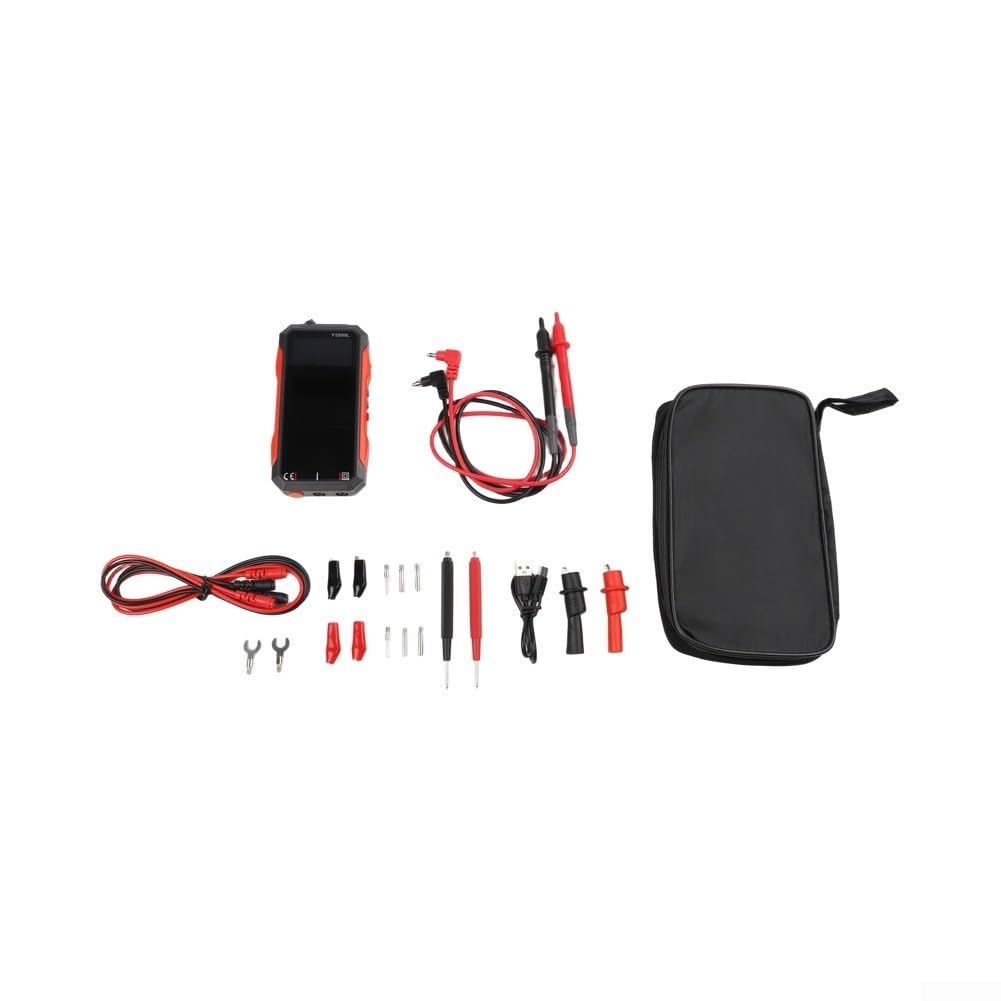 Polímetro para profesional AC/DC Voltaje Corriente para resistencia(FS899L +16-in-1 cable+bag)