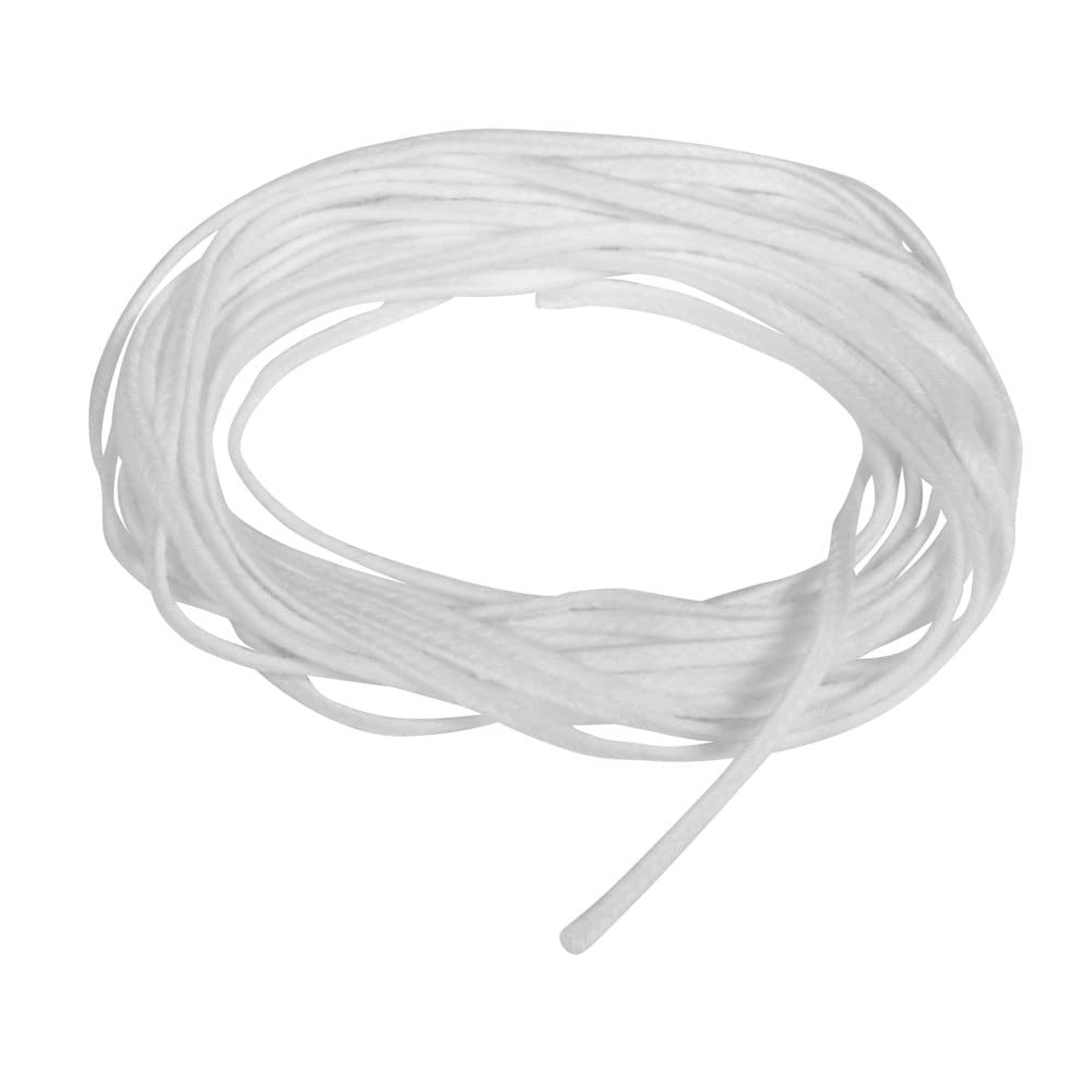 Rayher Flat Wick, FD21, White, 2m