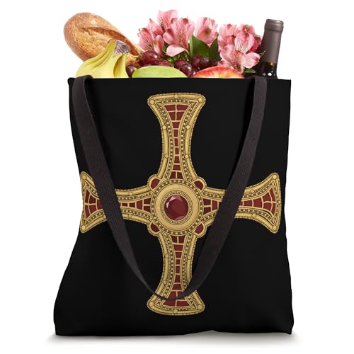 Bolsa tote St Cuthbert Cross Pectoral Gospel Way Life miniatura 4