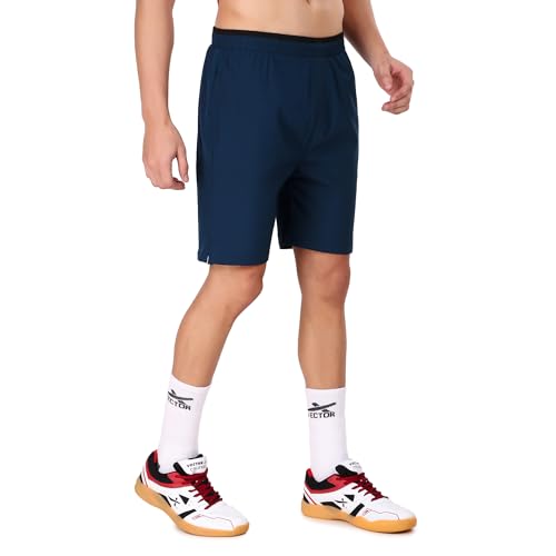 Image of VECTOR X Polyester Solid Sports Men Shorts for Running, Training, Fitness or Casual Use