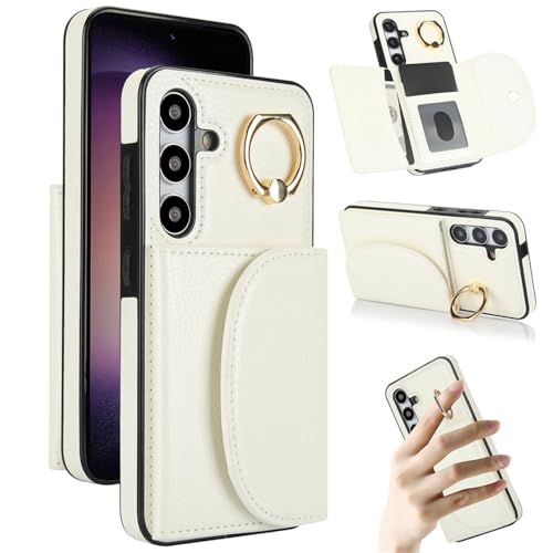 Coque portefeuille Samsung A71 4G en cuir pour visionner vos vidéos
