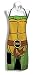 Spoontiques Ninja Turtles Apron, Green