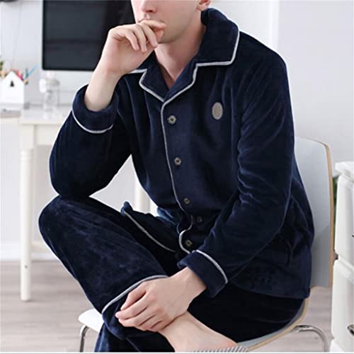Pyjama en molleton de corail pour hommes grand tail