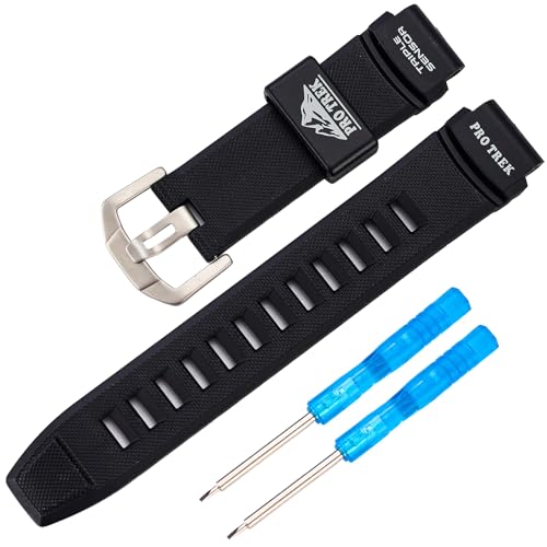 Casio PRG-200A/PRG-500/PRW-2000A�p�\�t�g�V���R�������p�X�g���b�v�����Y�X�g���b�v�E�H�b�`�A�N�Z�T���[(�u���b�N)