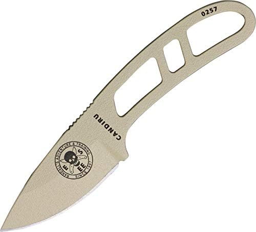 ESEE DT Candiru Knife with Molded Sheath, Black