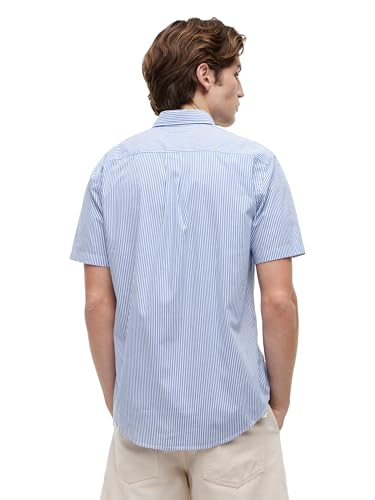 Image of Tommy Hilfiger Men's Short Sleeve Poplin Shirts in Regular Fit, Men's Button Down Shirts
