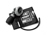 ADC Diagnostix 703 Professional Palm Style Aneroid Sphygmomanometer with Adcuff Nylon Blood Pressure Cuff, Adult, Black