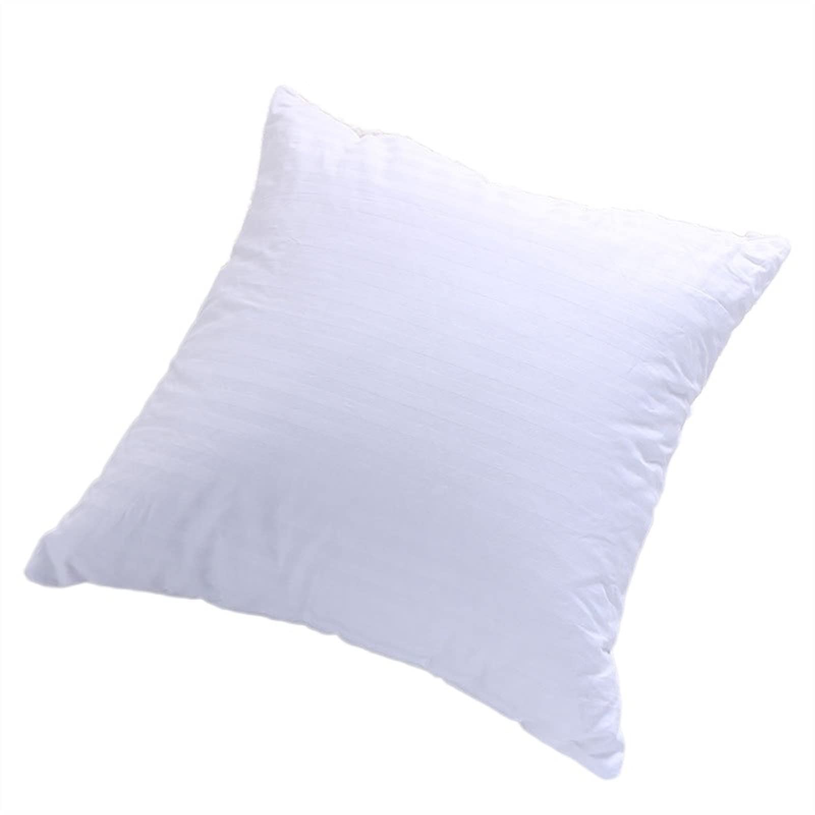 SSxgslbh Fringed Handmade Pillowcase Chenille Sofa Cushion Cover Pure White Living Room Geometric Pillow Waist Pillow Cover (Color : Zhenxin, Specification : 45x45cm)