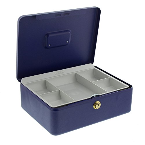 BURG-WÄCHTER Universa CKS 300 geldcassette met 2 sleutels, handvat, afsluitbaar, biljetten, munten, inzetstuk… - Image 4