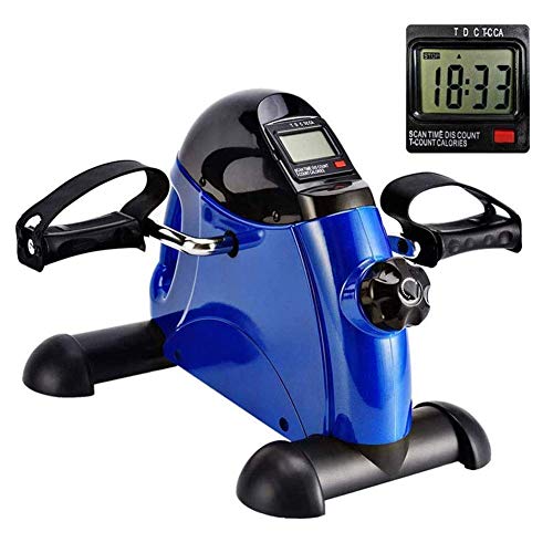 Mini vélo d'exercice à résistance réglable pour cardio maison