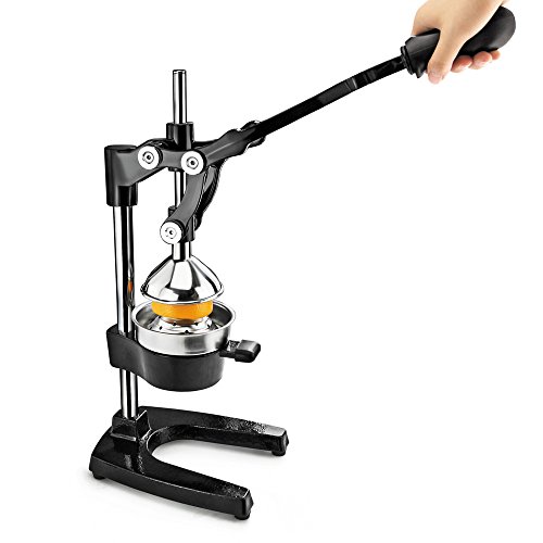 New Star Foodservice 46878 Commercial Citrus Juicer, Enameled Black #TOP1