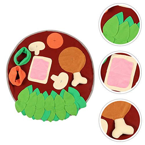 Balacoo Pet Sniffing Brinquedo Pad Tapete para Cachorro Tapete para Animais de Estimação Brinquedo p