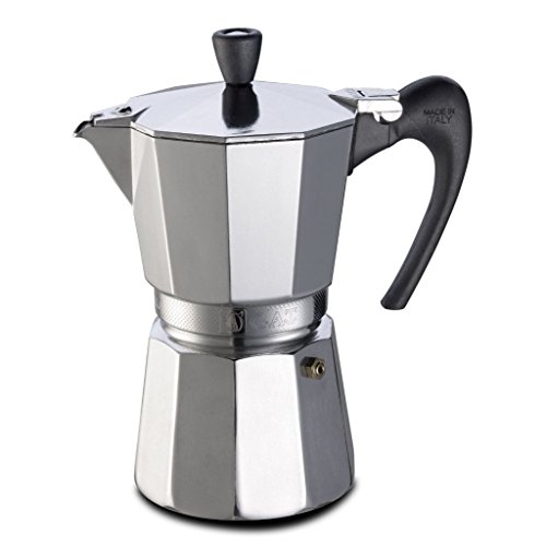 GAT Italian Made Induction Stove-Top Moka Espresso Coffee Maker Pot (6 Cups)