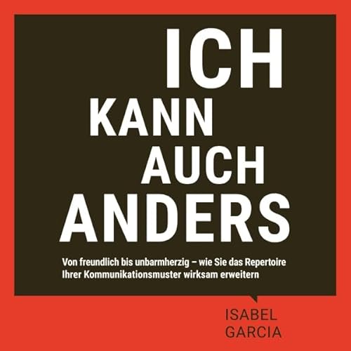 Ich kann auch anders Audiolivro Por Isabel Garc&iacute;a capa