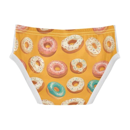 Wusikd Doughnuts Boys' Underwear Cotton Color Boys Briefs Soft Toddler Underwear 2T2