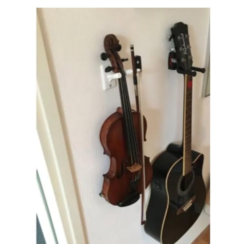 Suporte Violino e Arco Parede Organizador Estilo Prático Versátil Seguro