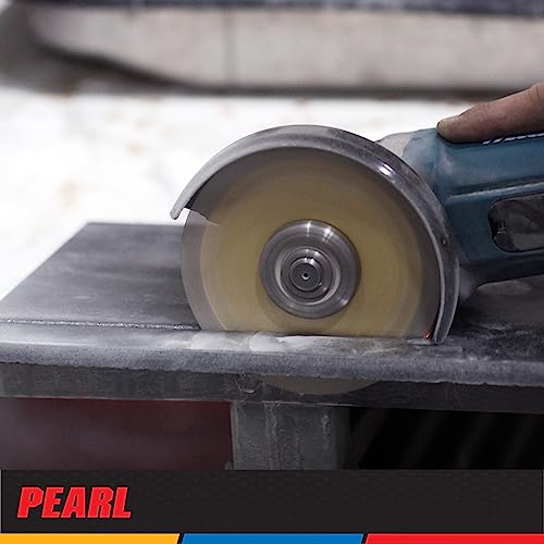Image of PEARL ABRASIVE CO. P5 Thin Mesh Turbo Blade 5 inch 5 /8 inch-20mm-7 /8 4 Hole Arbor