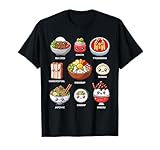 Cute Korean Food Bulgogi Bibimbap Korea Lover Kawaii T-Shirt