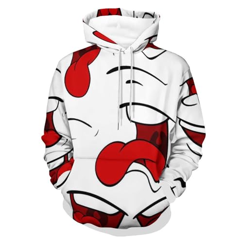 Hoodie Bouche Unisexe en Taille S pour Homme et Femme