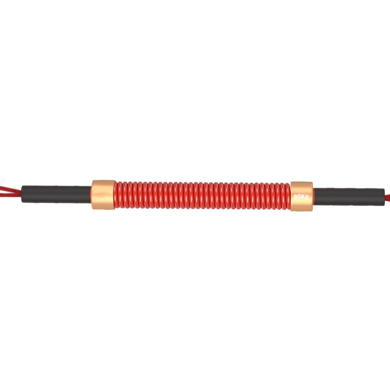 Zgfhny Red Power Twister Bar, 60Kg-150Kg Heavy Duty Power Twister, Spring Chest Expander For Shoulder, Bicep, Arm, Forearm And Chest Exercises(60Kg)