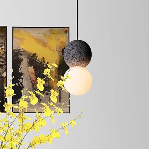 Lampe suspendue industrielle rose pour éclairer un bar ou un îlot de cuisine