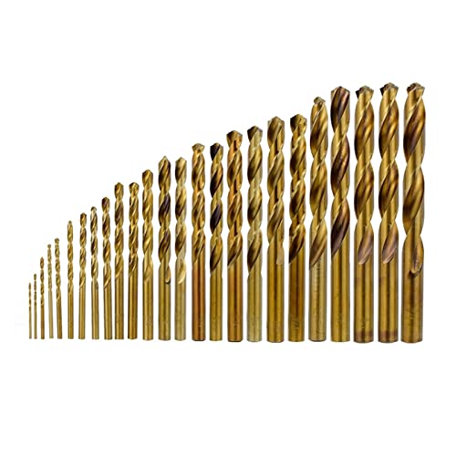 Foret de bord M42 hss au cobalt twist foret set 19 morceaux pour acier