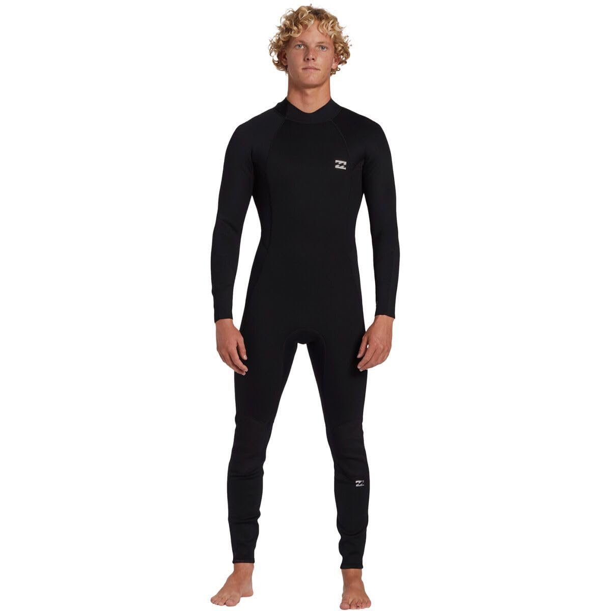 BILLABONG Muta da uomo Foil 4/3 mm con cerniera posteriore - Nero