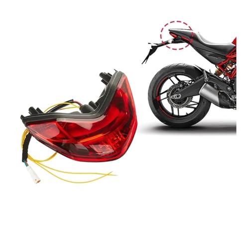 Feu arrière LED intégré avec clignotants pour Monster 821