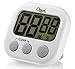 Ozeri KT1-W Kitchen and Event Timer, White