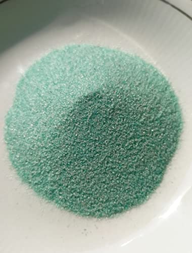 Green Chalcedony Natural Gemstone Fine Crushed Powder, Sculpture Art, Craft Supplies, Inlay Work Art, 10 Gram/ 50 Ct