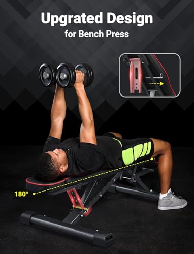 400KG Adjustable Weight Bench, Foldable Workout Bench Exercise Bench Gym Bench for home, Multiple Adjustable Positions Bench Press for full-body workout 400KG Adjustable Weight Bench, Foldable Workout Bench Exercise Bench Gym Bench for home, Multiple Adjustable Positions Bench Press for full-body workout