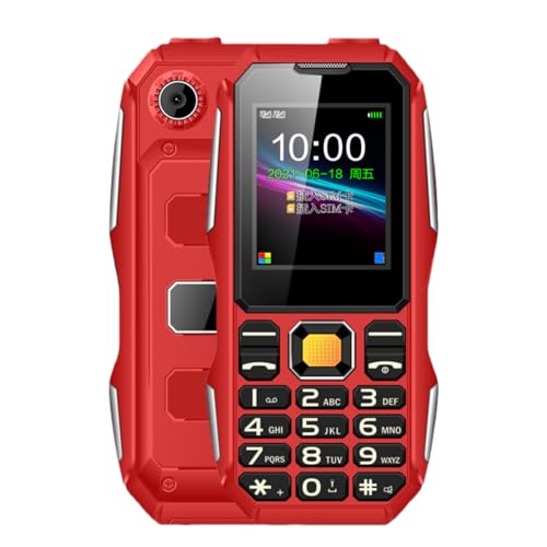 Mini Rugged Cell Phone for Senior, 1.8 Inch Drop Proof and D