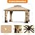Covered Outdoor Patio Gazebo 10'x12' with LED Lights & Bluetooth Speaker, Heavy Duty Outdoor Canopy Shelter with Metal Frame, Double Roofs, Soft Top Gazebo with Netting and Curtains, Khaki