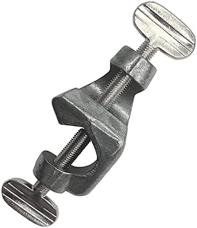 wocean WOCEAN Cast Aluminum lab Clamp Holder with Nickel-Plated Steel Thumbscrew SILVER
