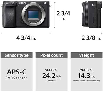 Buy Sony Alpha a6400 Mirrorless Digital Camera with 18-135mm f/3.5