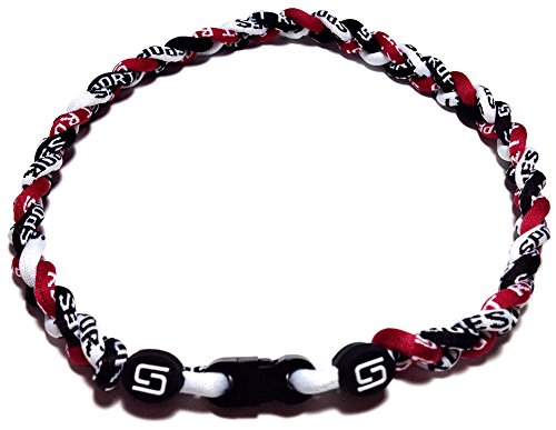 Sport Ropes Triple Titanium Necklace - Choose from Multiple Colors and Sizes